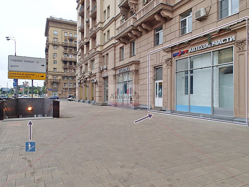 Стрит-ритейл у м.Рижская, 186.5 м², Проспект Мира, 79